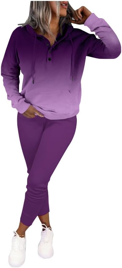 Nimsruc Two Piece Outfits For Women Jogging Suits Casual Sweatsuits Jogger