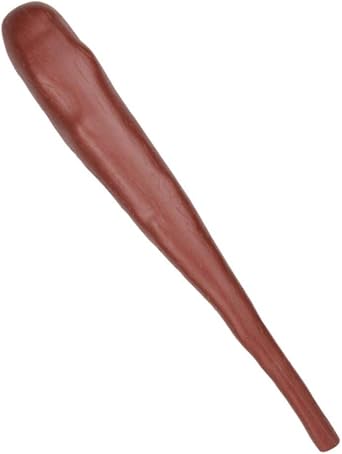 Studio Halloween Plastic Caveman Faux Wooden Club Brown