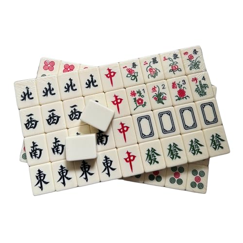 Juego Tradicional Chino de Mahjong con 144 Fichas miniatura 7