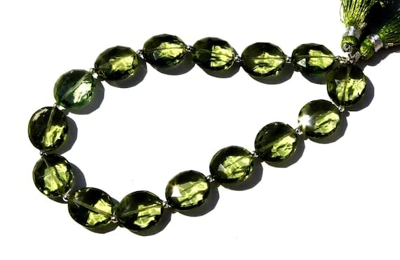 Améthyste verte quartz LKBEADS résout vos problèmes de calibrage de perles ovales AAA