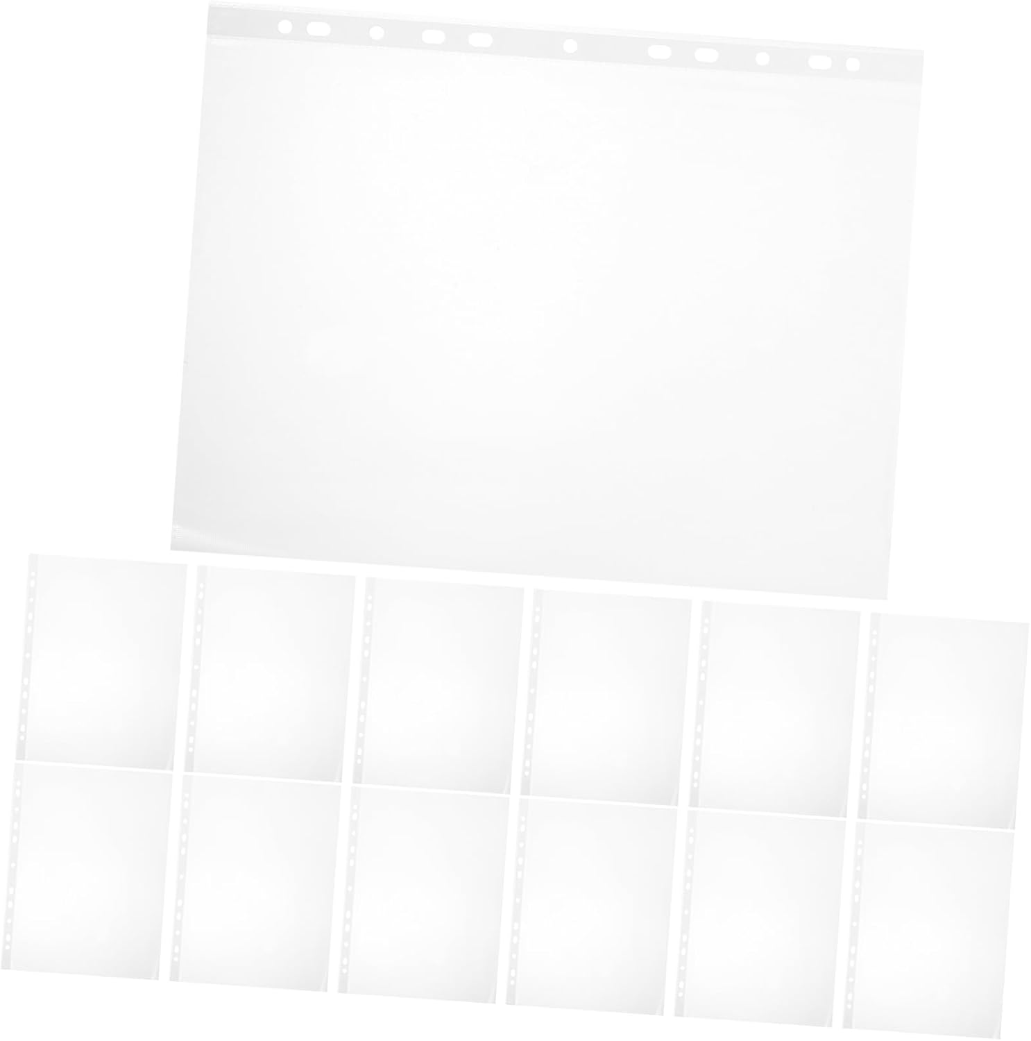 100Pcs Clear Running Bib Holder Sleeve Portable Race Bib Display Bag for Easy Reading Protection Durable Number Bib Storage for Athletes Sports Events