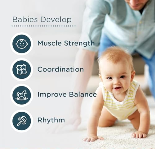 Image of Braintastic 2 in 1 Baby Jumper and Walking Harness with Door Clamp Walk Trainer Infant Activity Bouncer for Coordination and Active Play 6 to 12 Months
