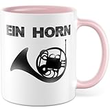 Idée cadeau pour les joueurs de corne. Idéal pour les musiciens qui aiment la corne française et apprécient la qualité et le design. Faites sourire à chaque gorgée.