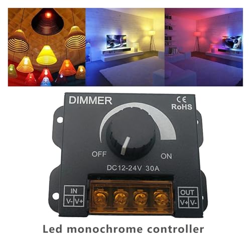 Régulateur de tension LED de haute précision en boîtier métallique 30A