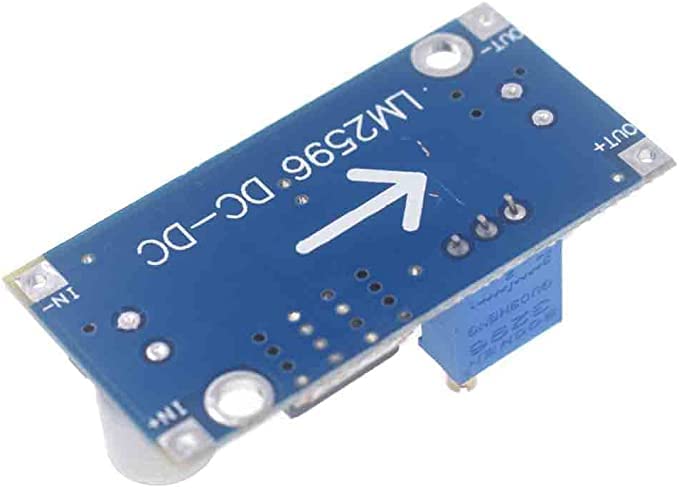 Miniatura 4 de Módulo de suministro DC-DC de 5 piezas LM2596 Convertidor de Buck ajustable para módulo de alimentación Convertidor de potencia en 3-40V Salida