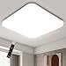 Produktbild LED Deckenleuchte Dimmbar, Oeegoo LED Deckenlampe mit Fernbedienung, 24W 2050LM Led leuchte für Wohnzimmer, Kinderzimmer, Küche, Flur, Esszimmer, Küchenlamp Wohnzimmerlampe Schlafzimmerlampe