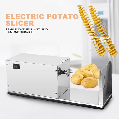 Máquina cortadora eléctrica de papa en espiral miniatura 2