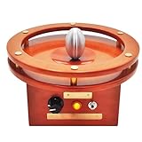 Huevo Tesla Columbus, modelo de campo magnético giratorio, huevo de aluminio de 30 × 50 mm, velocidad infinitamente variable, herramienta de corrientes de Foucault electromagnéticas para experimentos