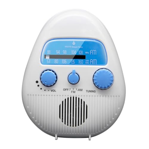 UKCOCO Duschradio mit Fm/am Empfänger Kleiner Stereo...