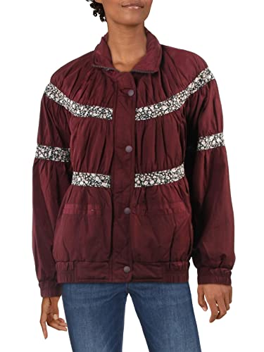 Bomber Mûre Free People On My Mind taille L : veste blouson tendance femme