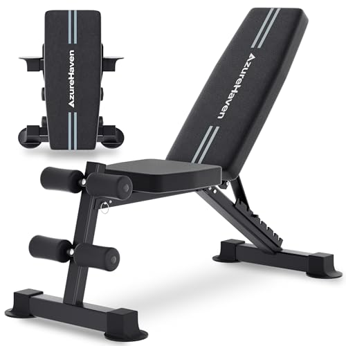 Hantelbank Klappbar Verstellbar Multifunktions Trainingsbank Schrägbank für Ganzkörper-workout 7 in 1 Fitnessbank für zu Hause oder im Fitnessstudio 360kg Gewichtskapazität