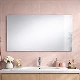 specchio led 100 x 60 Dimensioni: larghezza 100cm, altezza 60cm, spessore 2 cm.