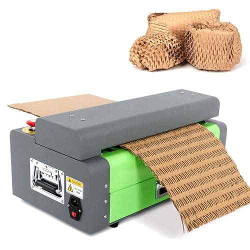 KJHYYPP Máquina Trituradora De Papel De Cartón De Desecho Pequeña, Corte De Cartón De Panal De Papel Arrugado, Cojín De Papel Corrugado