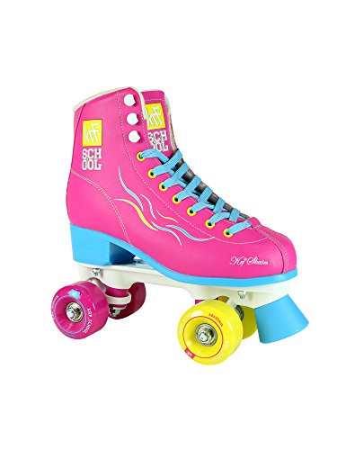 KRF 0017031T38 Patins à roulettes Fille, Rose, Taille 38