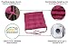 Zollner 4 cojines para silla, 40x40 cm, fucsia, en varios colores