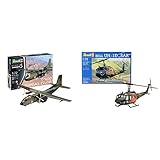 Produkt 2: Plastics Revell RV03916 14 Modellbausatz C-160 Transall Eloka im Maßstab 1:72, Level 5, Multicolour & Revell_04444 REV-04444 Modelmaking