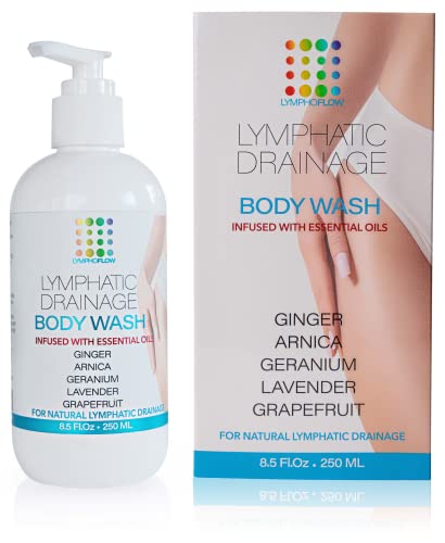 Bruizex Lymphatic Drainage Shower Gel: Natural Herbal Body Wash For Healthy Lymph Flow And Body Detox I Excellent After Lymphatic Manual Or Tool Massage, Post Lipo, Bbl, Lymphedema, Lipedema I 8.0Z #TOP5