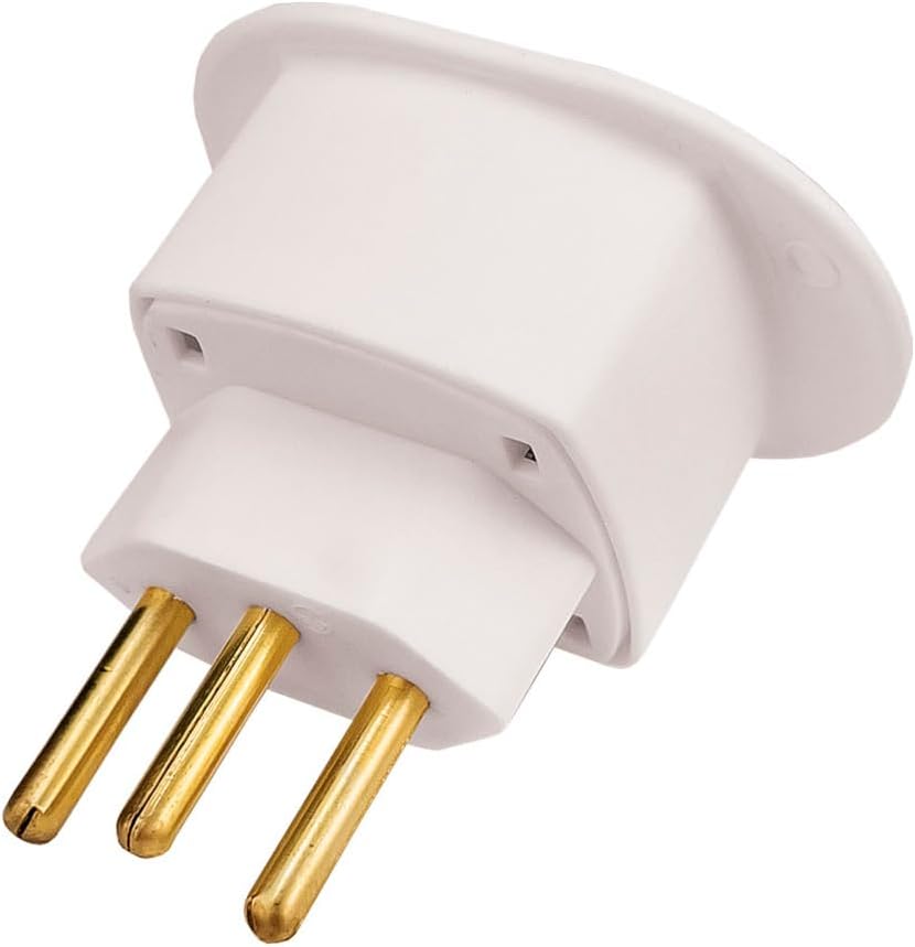 MD9 - Adaptador de Tomada 2P+T para NBR14136 Branco