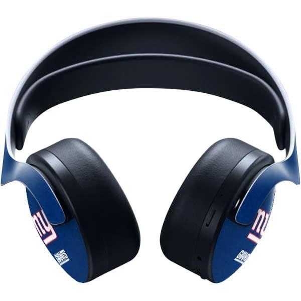 Skinit Decal Gaming Skin Compatible with Pulse 3D Wireless Headset for PS5 - Officially Licensed NFL New York Giants Distressed Design