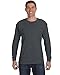 Hanes TAGLESS Long-Sleeve T-Shirt,Charcoal Heather,XL