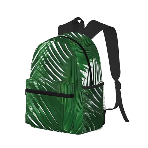 Sac à dos de travail plein air confortable imprimé vert