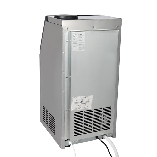 Máquina de Hielo Comercial 120V 50KG/H Acero Inoxidable miniatura 1