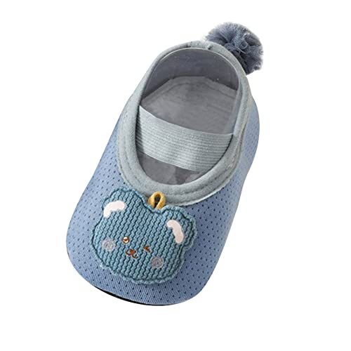 Zapatillas de estar por casa para niños, zapatos descalzos para bebé, zapatos para aprender a andar, transpirables, antideslizantes, ligeros, suelas suaves, monocolor, zapatos informales, con punta
