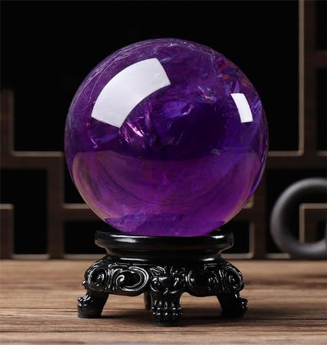 Esfera de amatista con soporte para regalo original Feng Shui 8