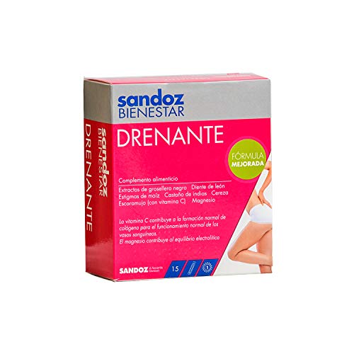 En Oferta Sandoz Farmaceutica, S.a. Sandoz Bienestar Drenante, Blanco, 5 Ampollas