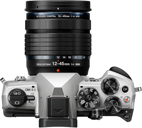 Cámara Micro Cuatro Tercios OM SYSTEM OM-5 Mark II, Incl. Objetivo M.Zuiko Digital ED 12-45mm Pro, Sensor Live Mos de 20 MP, estabilización de Imagen de 5 Ejes, Sellado IP53 contra la Intemperie - imagen 5