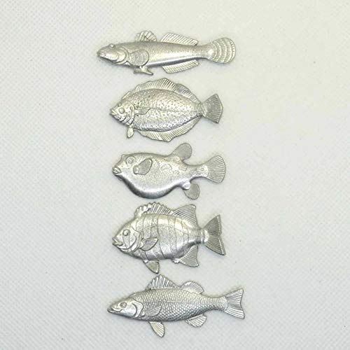 Amazon | 魚 箸置き 5個セット（ハゼ・ヒラメ・フグ・イシダイ・スズキ