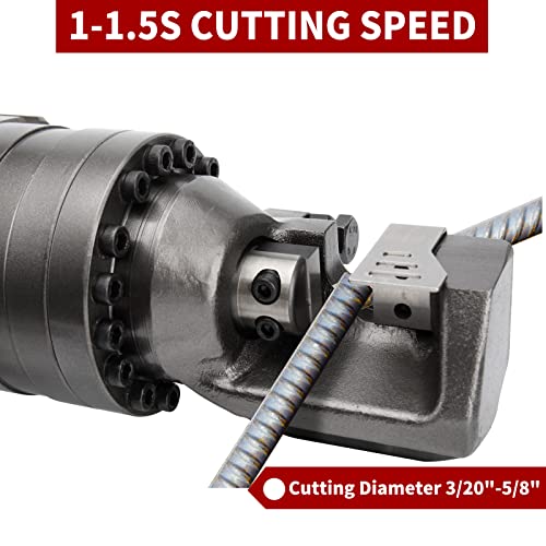 Lotos RC16A Electric Rebar Cutter 1000W Portable Hydraulic Electric Rebar Cut 5/8" 16mm #5 Rebar within 2 Seconds, 110V…