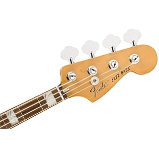 Vintera 70s Jazz Bass PF 3 Color Sunburst - Les Beatles, Paul McCartney, John Lennon, RIngo Starr, George Harrison Vintera 70s Jazz Bass PF 3 Color Sunburst – Image 5