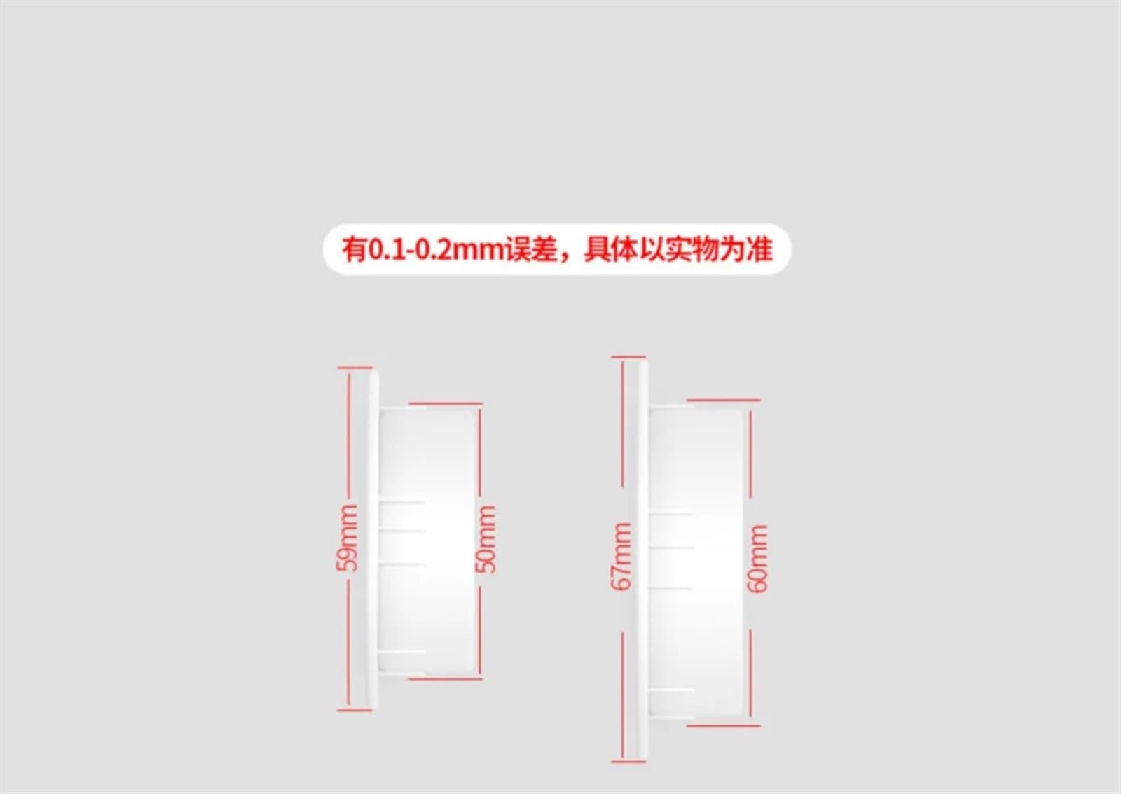 Gommino Per Cavi Da Scrivania Pratico copriforo for scrivania PC, passacavo for cavi, da ufficio, porta di uscita, scatola di linea di superficie for mobili for la casa, ferramenta Passacavi Scrivania