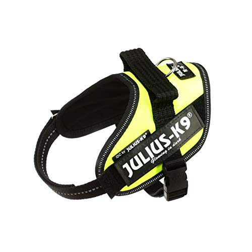 JULIUS K-9 Pettorina IDC, taglia: Mini-Mini, colore: UV verde neon