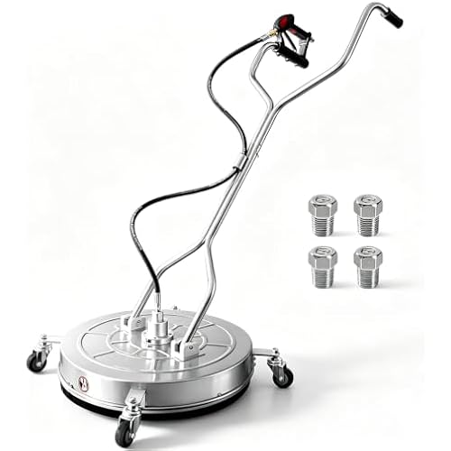 JANZ 24'' Pressure Washer Surface Cleaner with Dual Handle