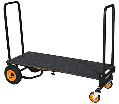 Rocknroller R8Rt R8 500Lb Capacity Dj Pa Transport Cart+Equipment Deck #TOP5
