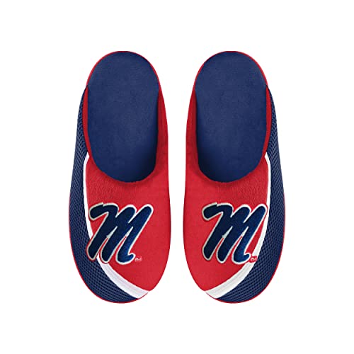 Image of FOCO Men's NCAA 2022 Big Logo Color Edge Slipper