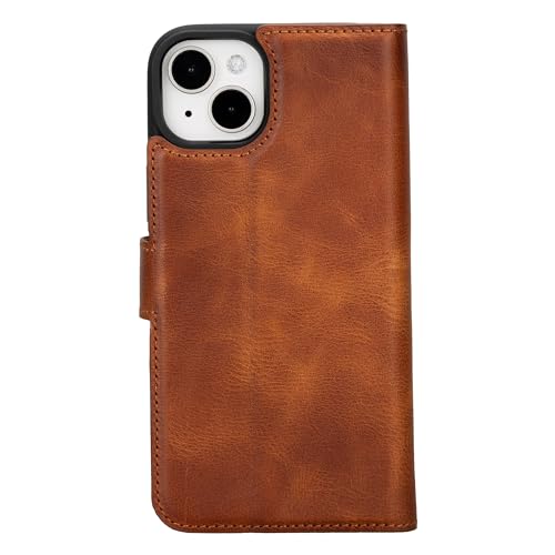Coque iPhone 15 Plus en cuir véritable de qualité premium et luxe - 3