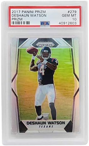 Deshaun Watson (Houston Texans) 2017 Panini Prizm Football #279 Prizm RC Rookie Card - PSA 10 GEM MINT