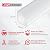 Flexible Quarter Round Molding Peel and Stick Rubber Trim Molding Double-Sided Self Adhesive Wall Corner Trim for Floor, Bathrooms, Countertops (1/2” W x 1/2” H x 3.3 Ft, White)