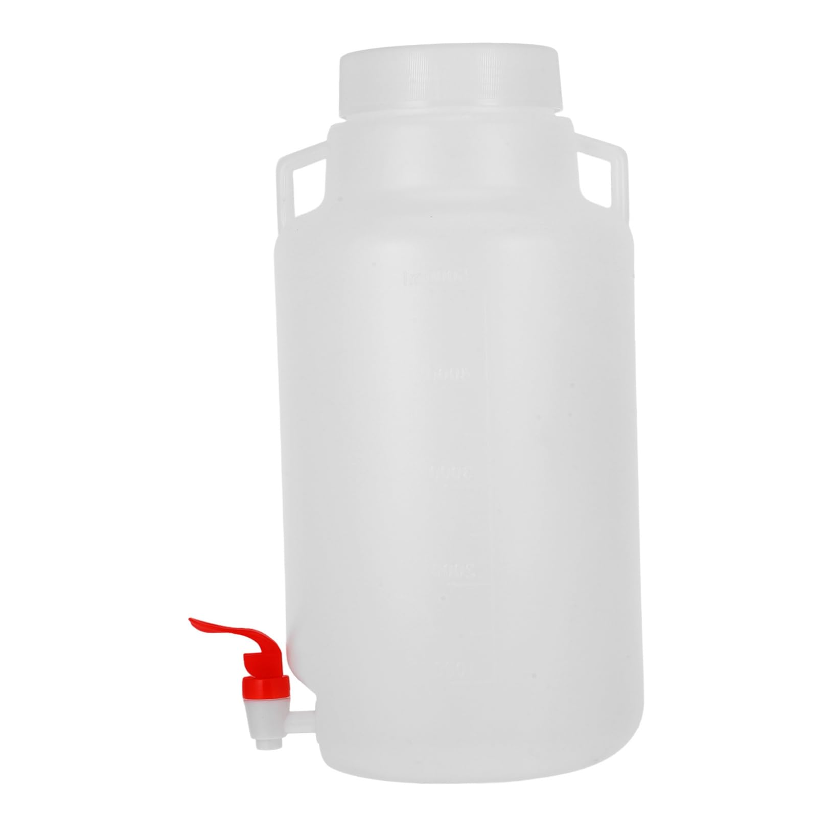 Amosfun Labor Dosierflasche aus Kunststoff 5 L mit Auslaufsicherem Flaschendeckel und Tragbarem Design für Laborgebrauch von Fachleuten