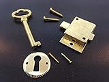 Generic Tools and Replacement for Clock. Grandfather or Grandmother Clock Flush Mount Front Door Lock and Key Set
