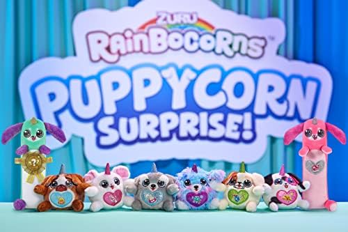 Rainbocorns Sparkle Heart Surprise Series 4 Puppycorn Surprise, Chiquita the Chihuahua - Collectible Plush - 7 Layers of Surprises, Peel and Reveal Heart, Ages 3+ (Chihuahua)