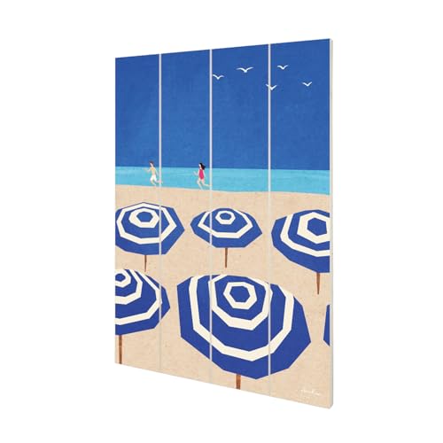 Henry Rivers Plaque parasols édition d'art sur papier mat premium