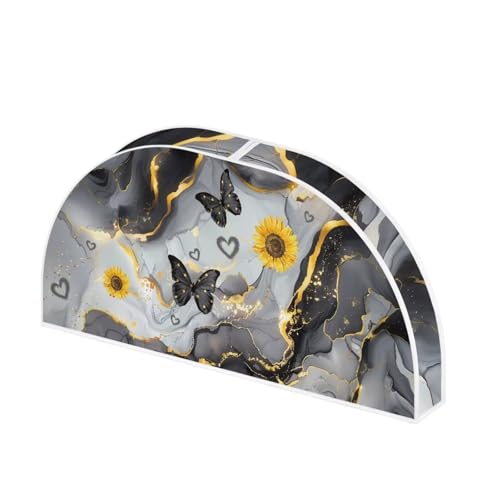 Babrukda Semicircle Clothes Dust Cover for Closet Black Marble Butterfly Garment Rack Cover 12.48 x 24.61 Inch Wardrobe Clothes Protector for Dress, Suit, Coat, Shirts, Hanger Not Included3