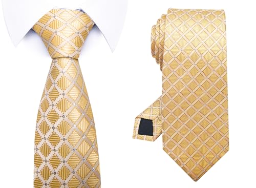 Image of Passabin Tie For Men Necktie Woven Jacquard Neck Ties Set 6 PCS