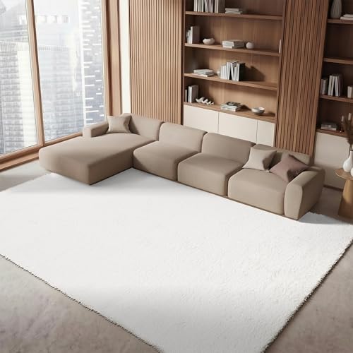 SAFAVIEH August Shag Collection Accent Rug - 2 x 5 Beige Solid Design Non-Shedding & Easy Care 1.5-inch Thick Ideal for High Traffic Areas in Entryway Living Room Bedroom AUG200D product thumbnail 14