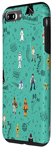 Coque Star Wars Heroes and Villains iPhone 7 Plus / 8 Plus à impression haute définition