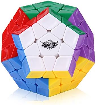 ROXENDA Dodecahedron Cube, Pentagon Speed Cube - Easy Turning & Smooth Play (Stickerless)
